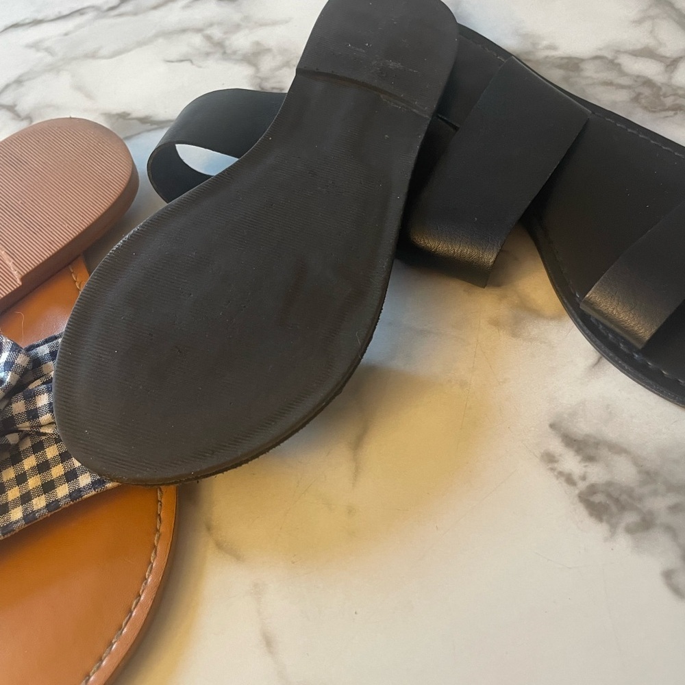 2 Sandals Abercrombie & Fitch Size 7 - Picture 6 of 6